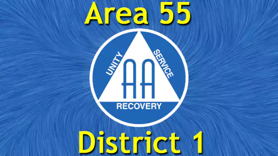 Alcoholics Anonymous - Area 55 - District 1