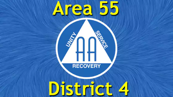 Alcoholics Anonymous - Area 55 - District 4